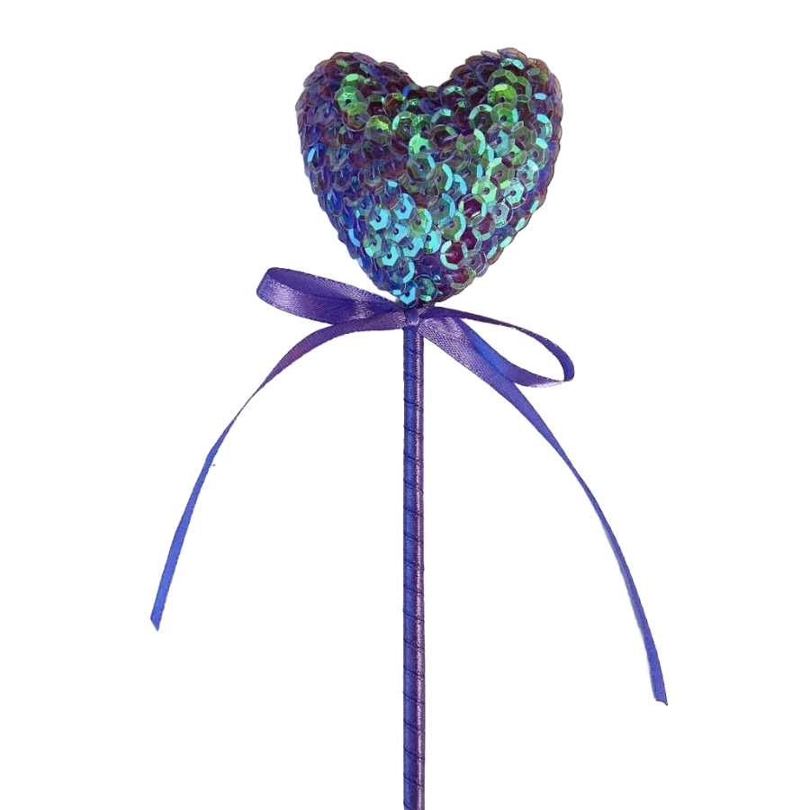 Puffy Heart Wand Lilac