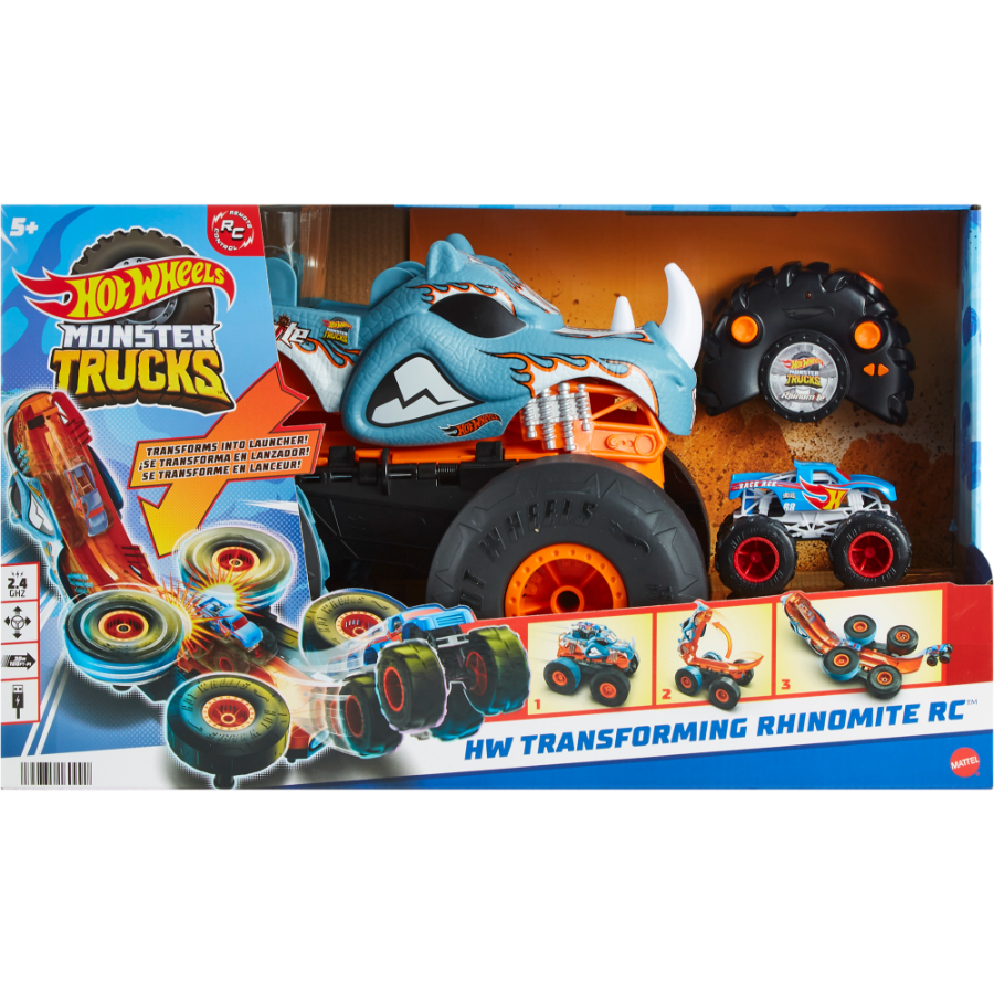 Hot Wheels Monster Trucks Radio Control Rhinomite