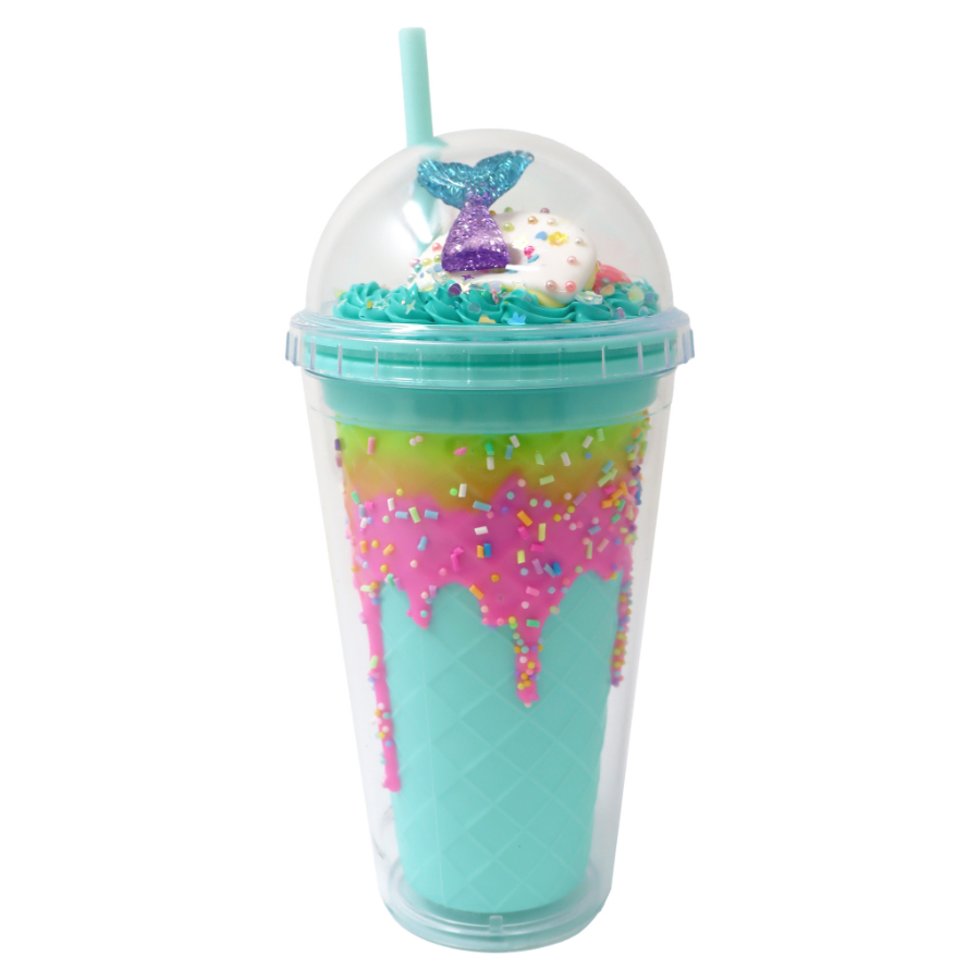 Drinking Cup Mermaid Blue