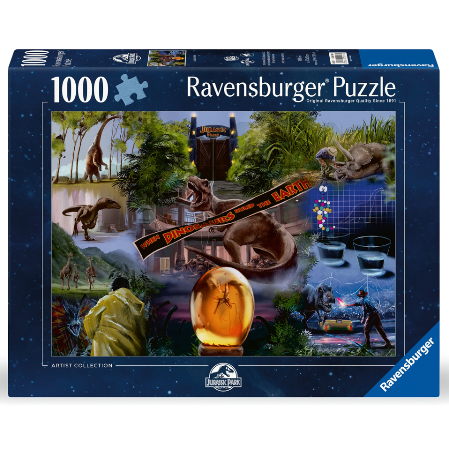 Ravensburger Puzzle 1000 Piece Jurassic Park SF
