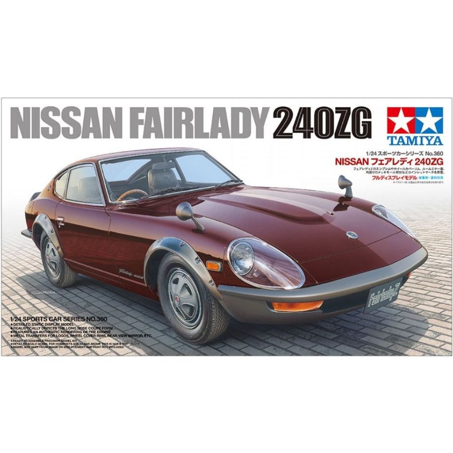 Tamiya Model Kit 1:24 Nissan Fairlady 240ZG
