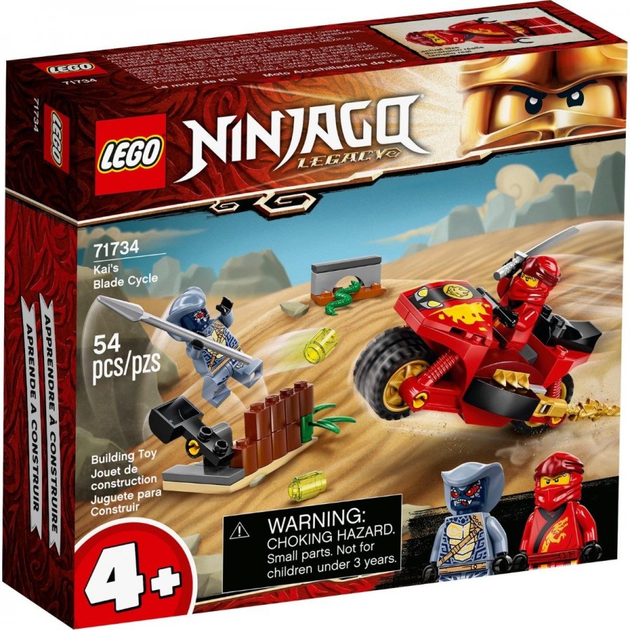 LEGO NINJAGO Kais Blade Cycle