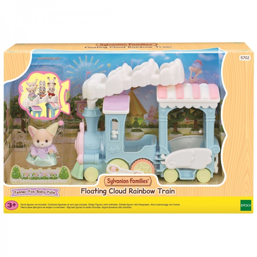 Sylvanian Families Floating Cloud Rainbow Train