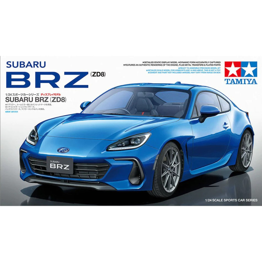 Tamiya Model Kit 1:24 Subaru BRZ ZD8