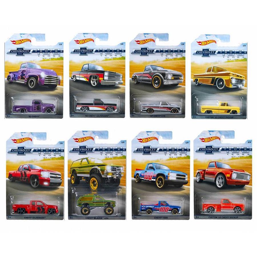 Hot Wheels Chevy Trucks Assorted