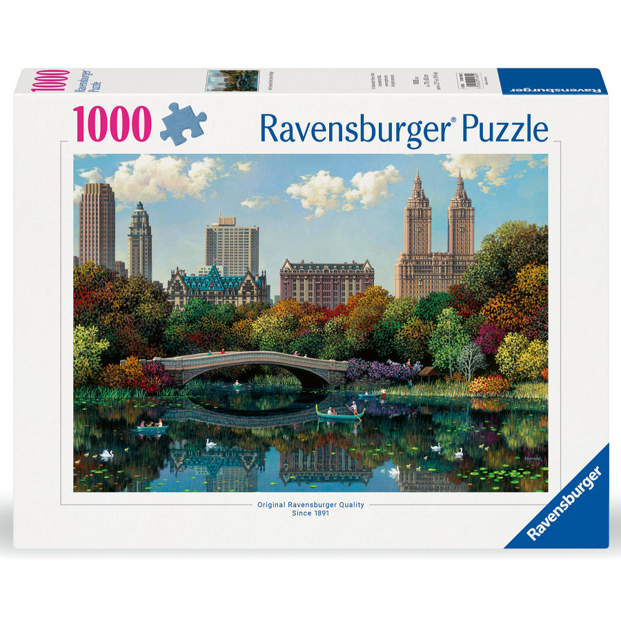 Ravensburger Puzzle 1000 Piece New York Central Park Bow Bridge
