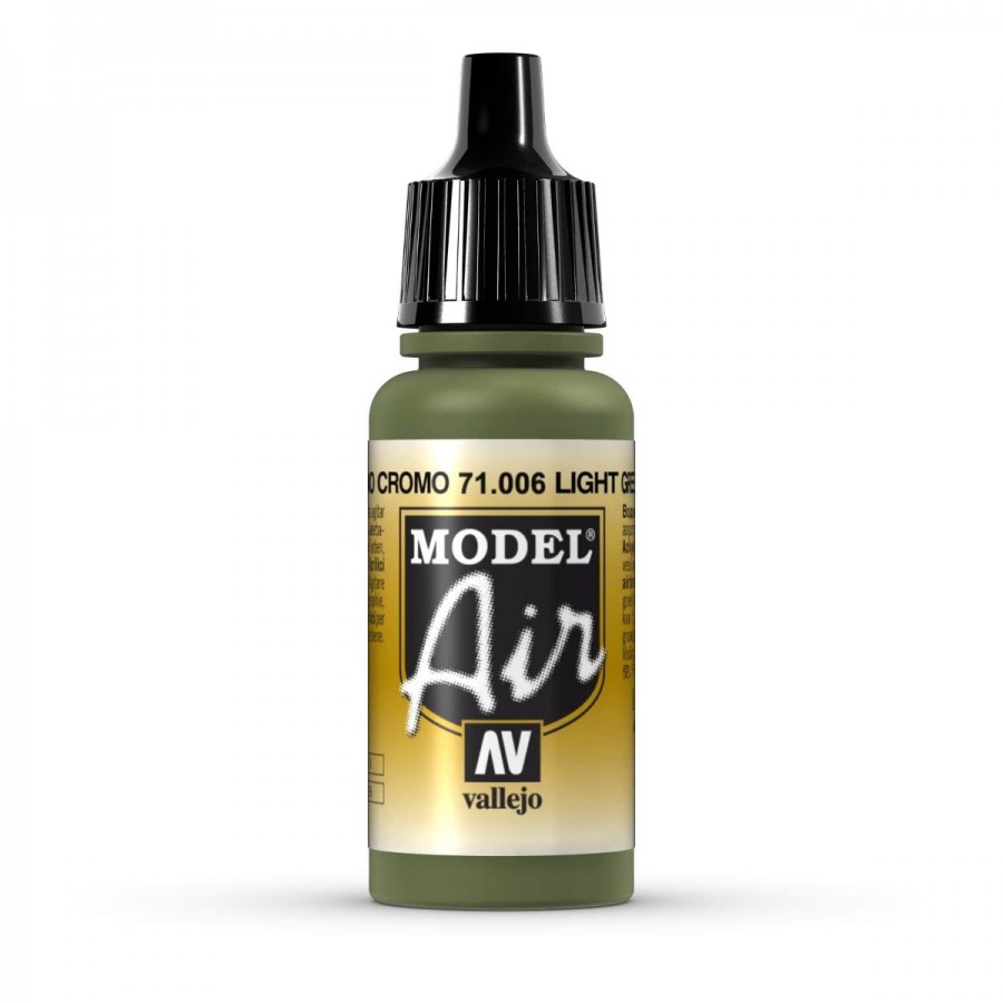 Vallejo Acrylic Paint Model Air Camoflage Light Green 17ml