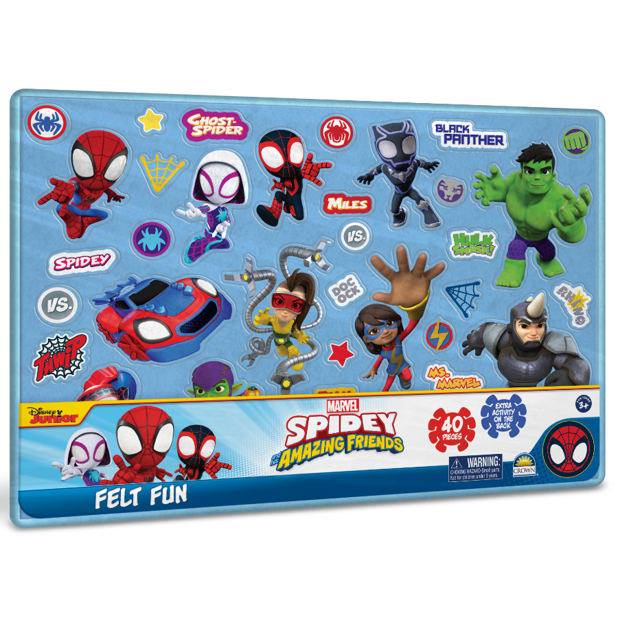 Felt Fun Craft Activity Spidey & Friends