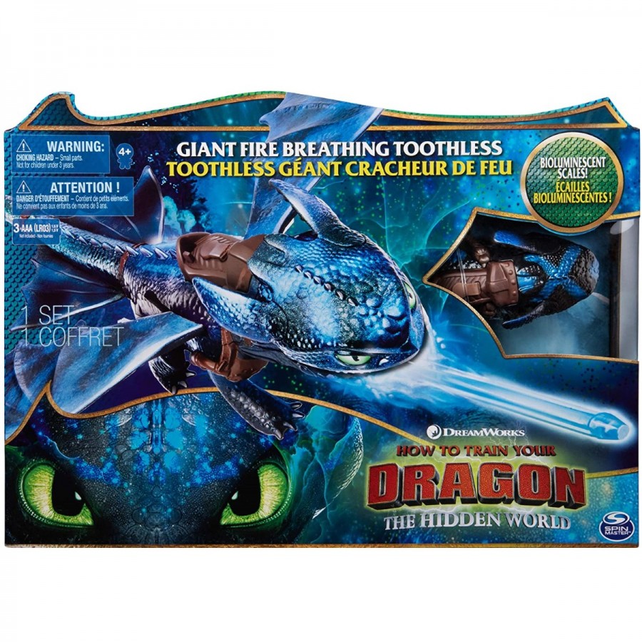 Dragons Hidden World Fire Breathing Toothless