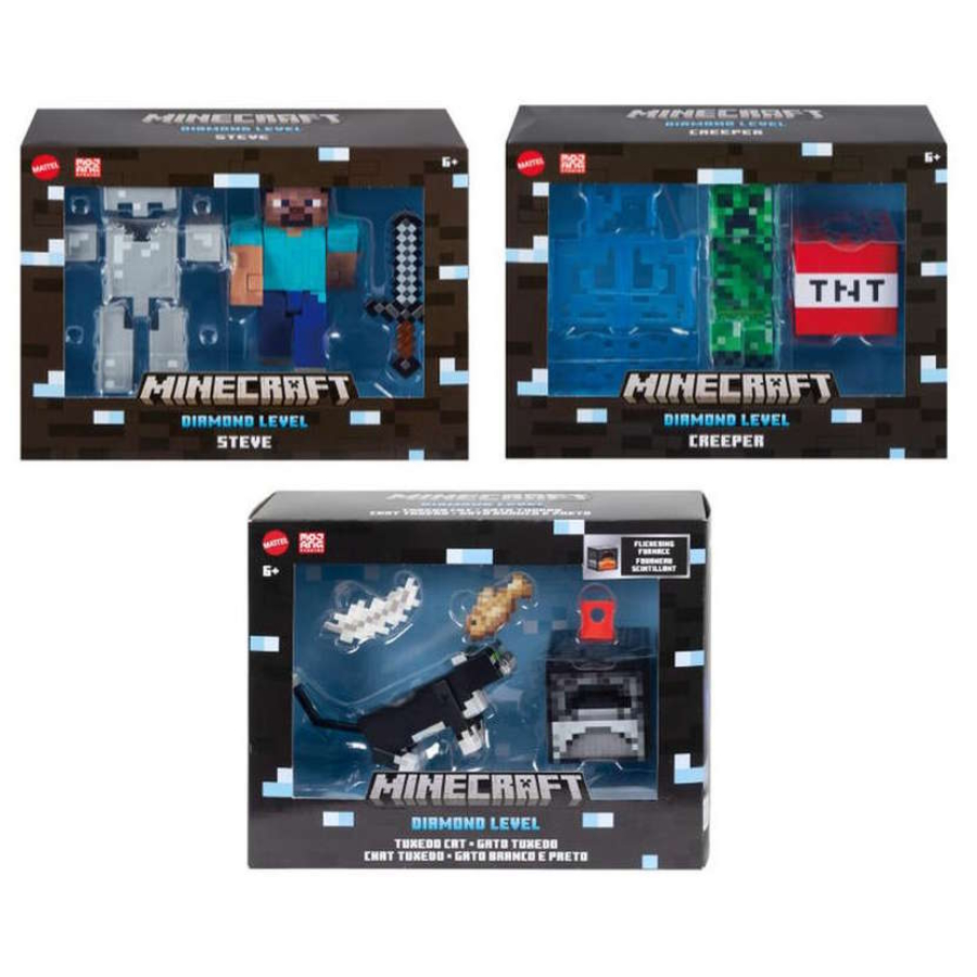 Minecraft Diamond Level Collector Figure Assorted | Toys | Casey's Toys
