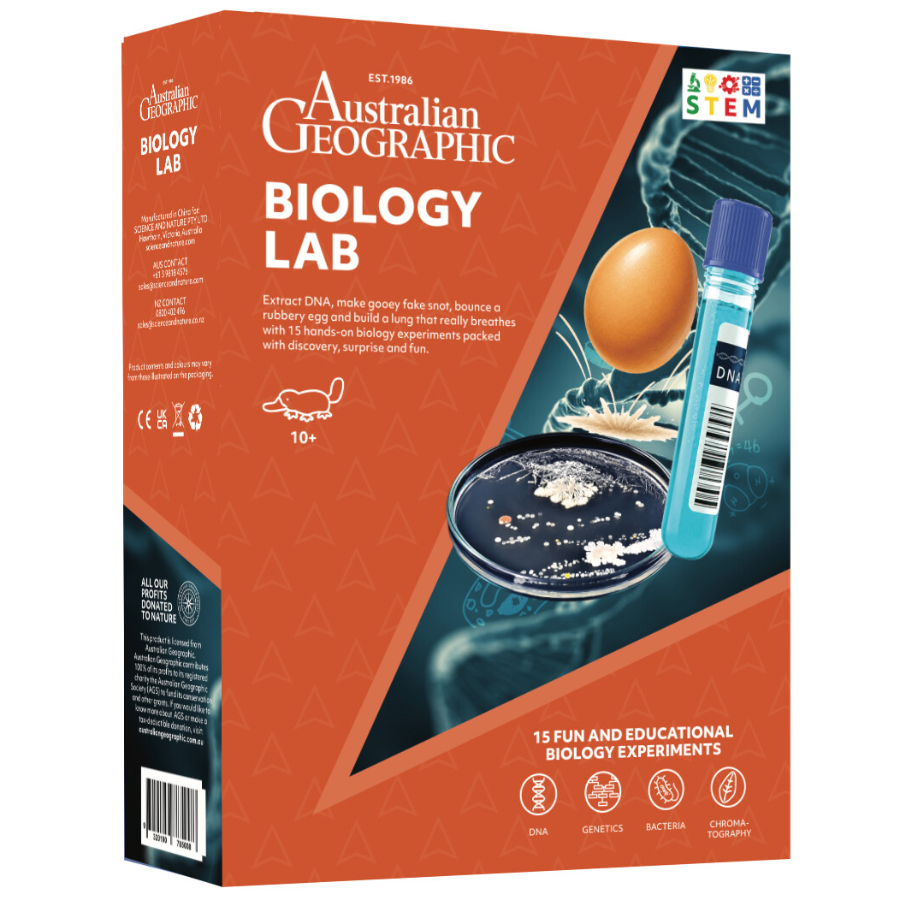 Australian Geographic Biology Lab Science Kit