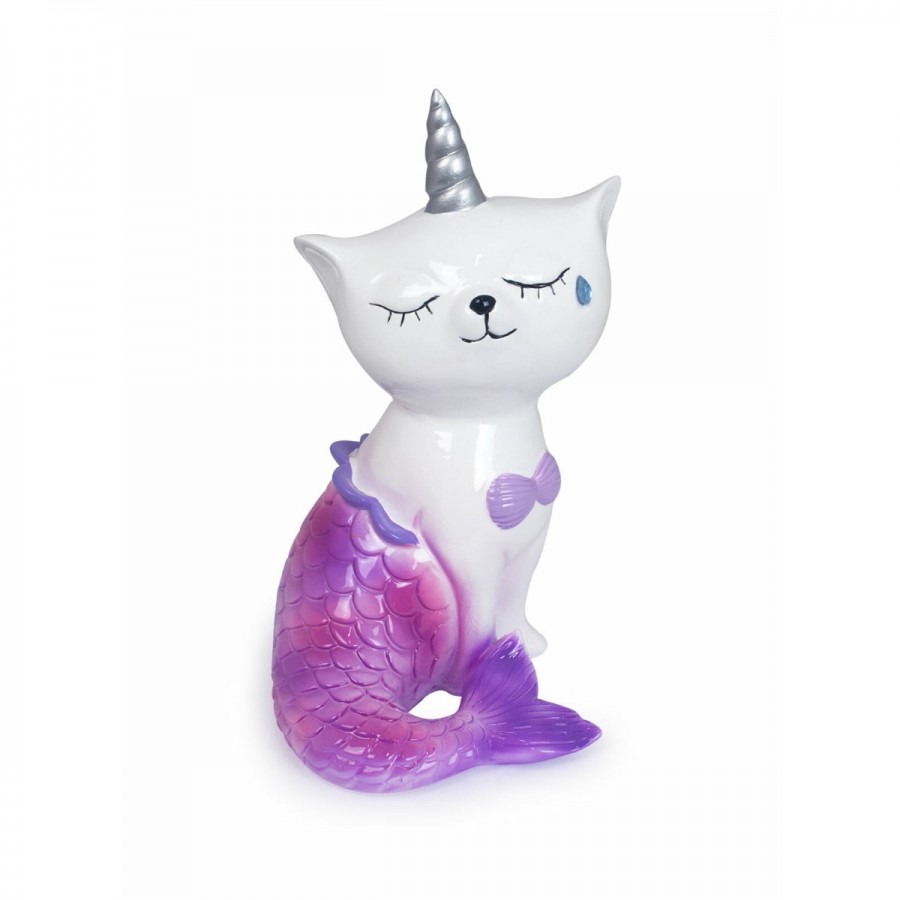 Money Box Meowcorn Purple Small