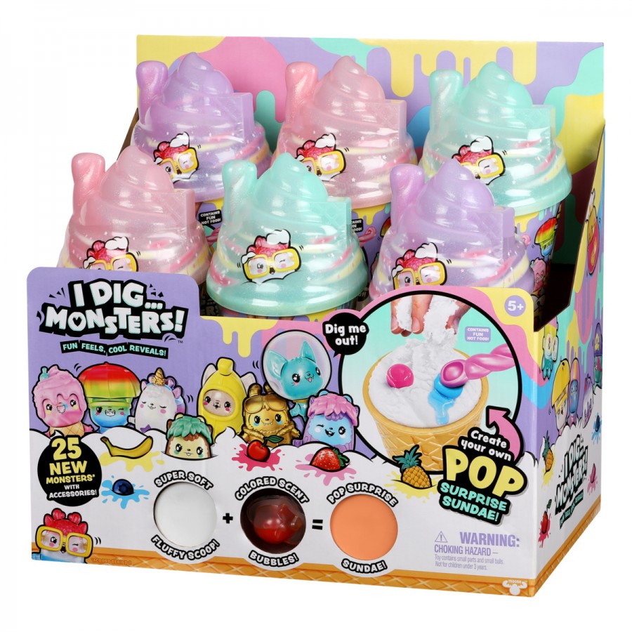 I Dig Monsters Series 2 Single Surprise Sundae Assorted