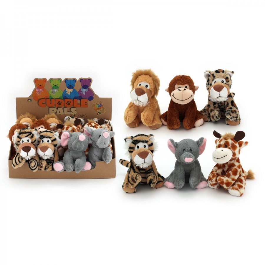 Wild Animals Plush 14 cm Assorted