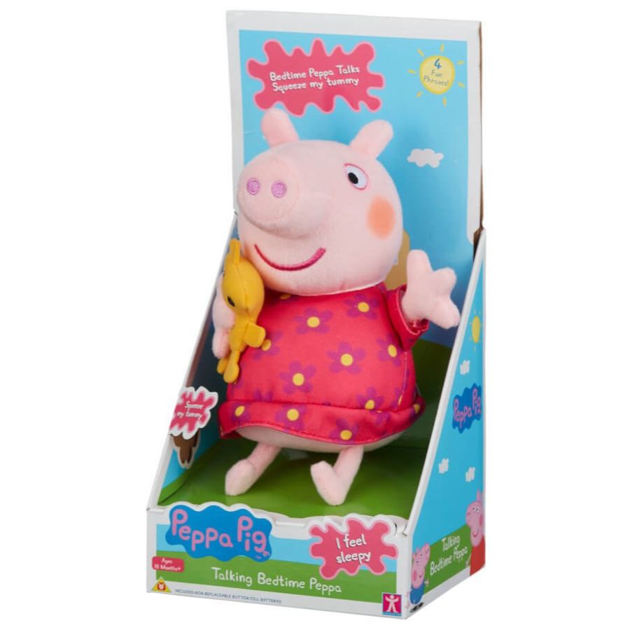 Peppa Pig Talking Plush 7 Inch Assorted
