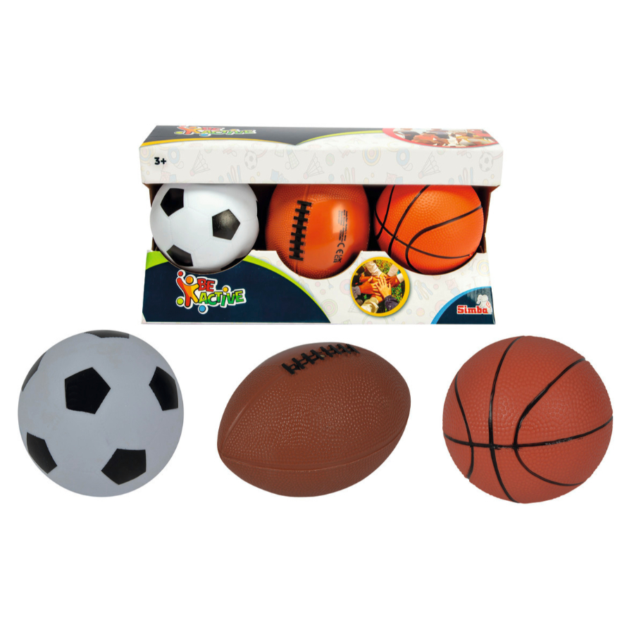 Simba Toys Play Ball 3 Pack
