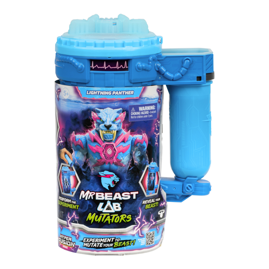 Mr Beast Lab Mutators Series 3 Mutation Chamber Lightning Strike Panther