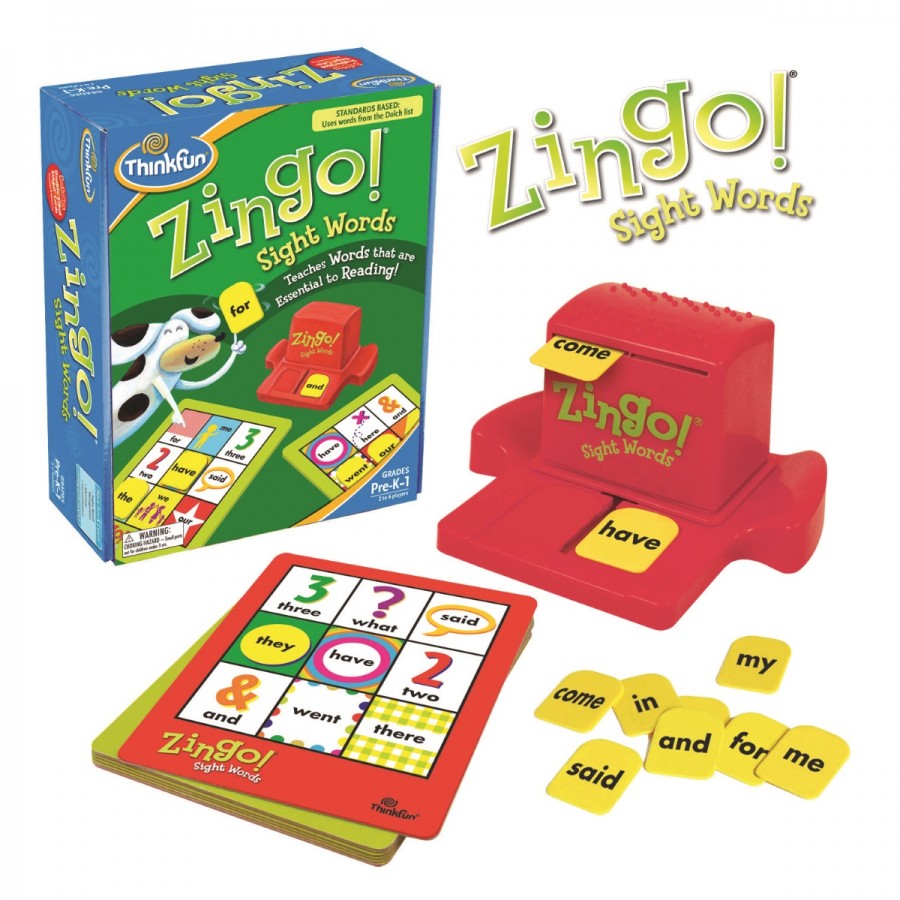 ThinkFun Zingo Sight Words