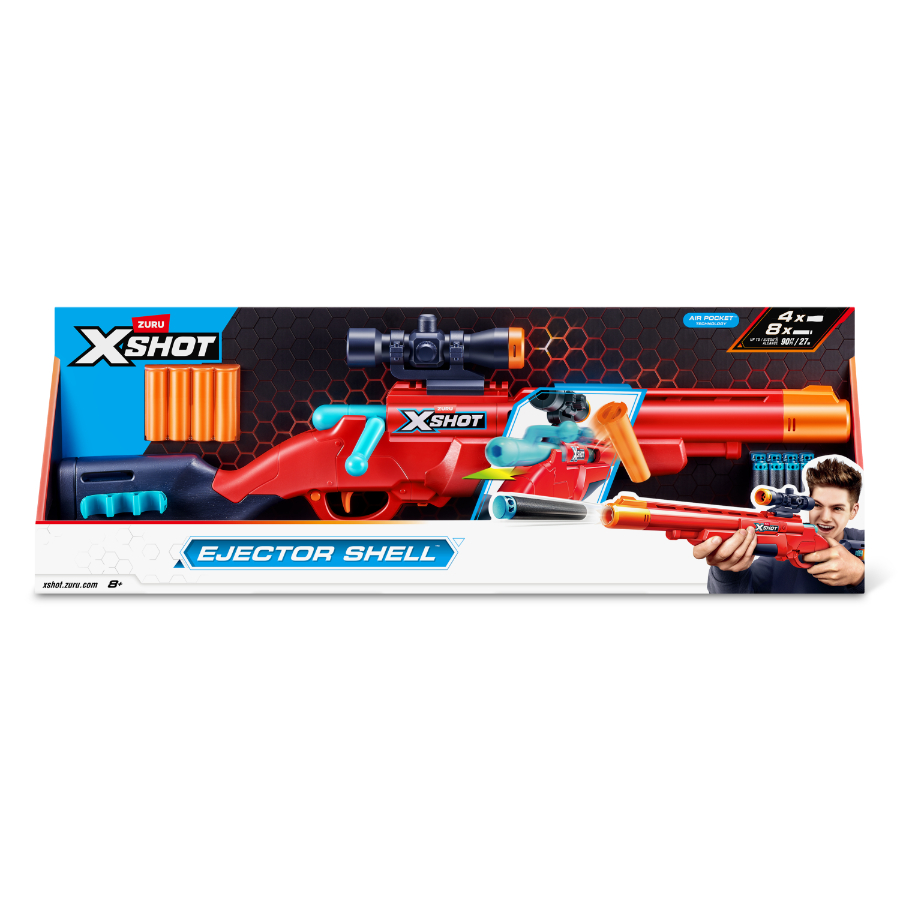 XSHOT Bolt Action Rifle With 8 Darts
