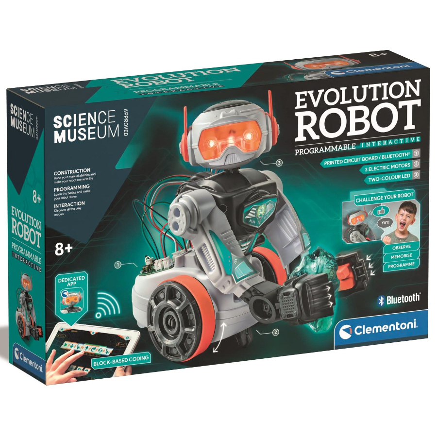 Clementoni Science & Play STEM Evolution Robot 2.0 Kit