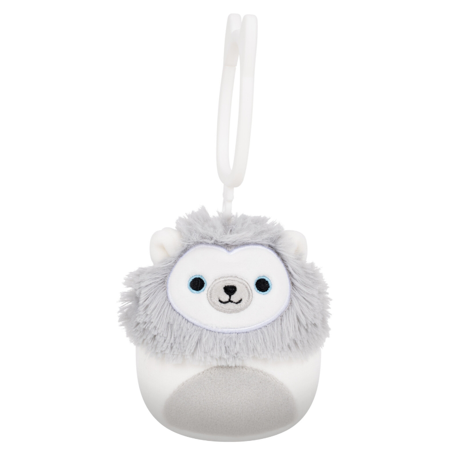 Squishmallows 3.5 Inch Clip On Plush White Lion
