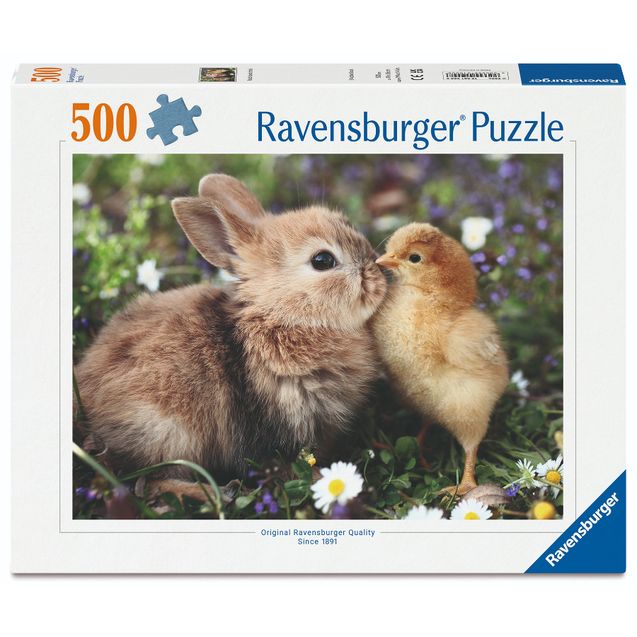 Ravensburger Puzzle 500 Piece Rabbit & Chick