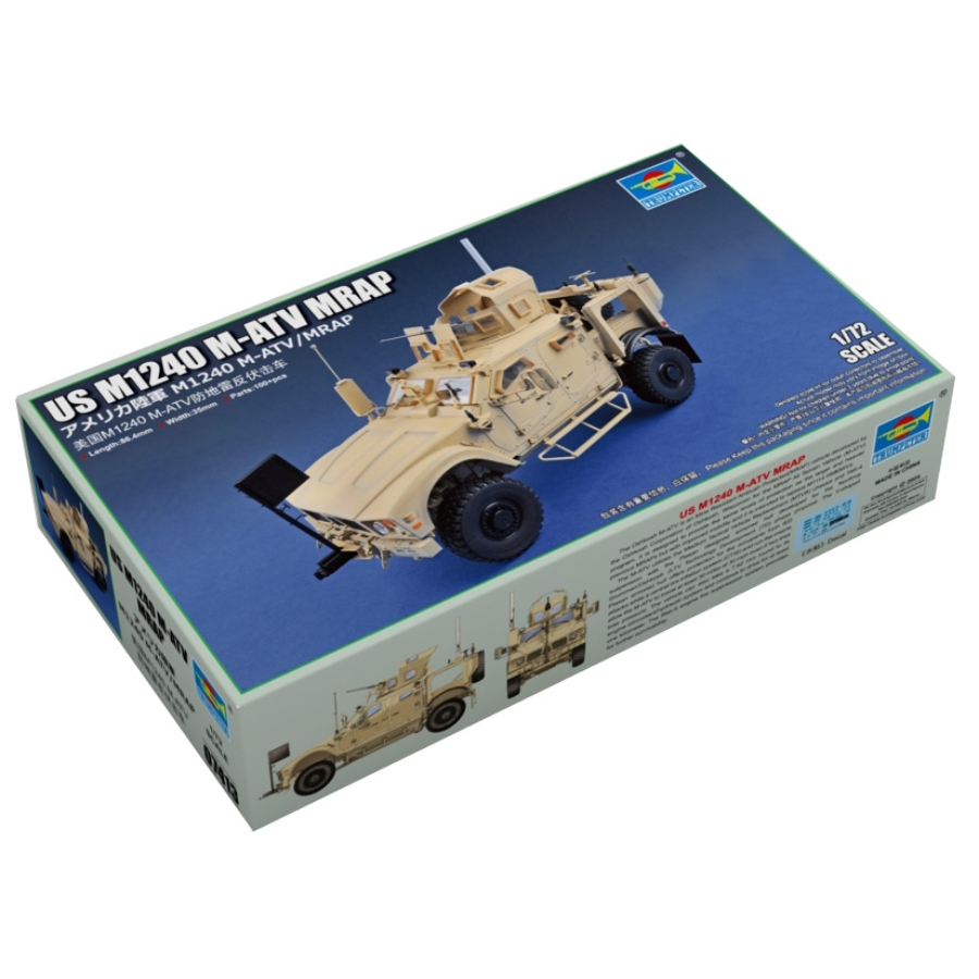 Trumpeter Model Kit 1:72 US M1240 M-ATV MRAP