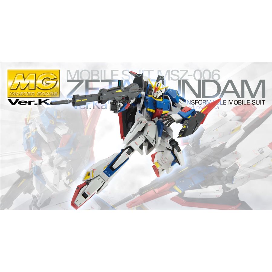 Gundam Model Kit 1:100 MG Zeta Gundam Ver Ka