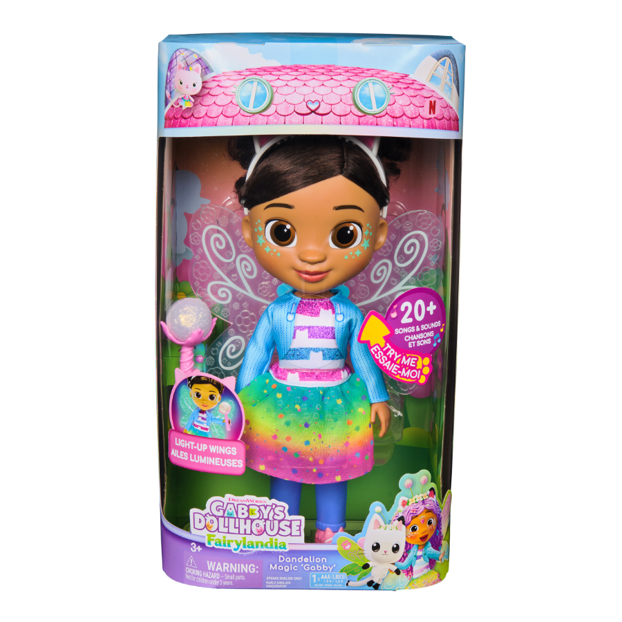 Gabbys Dollhouse Fairylandia Fairy Wishes Gabby Doll