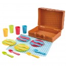 Picnic Party With Basket 22 Piece Set