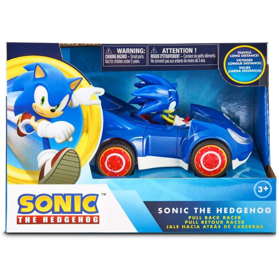 Sonic The Hedgehog Pull Back Racer