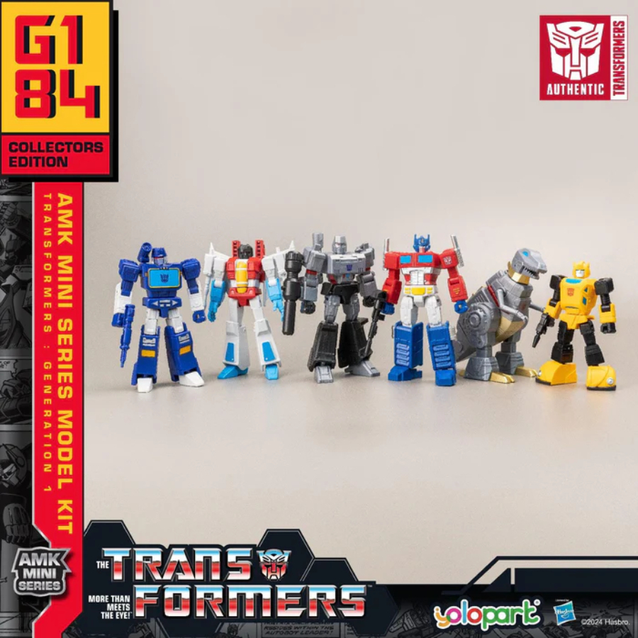 Transformers AMK Series Generation 1 Mini Model Kit Surprise Box Assorted