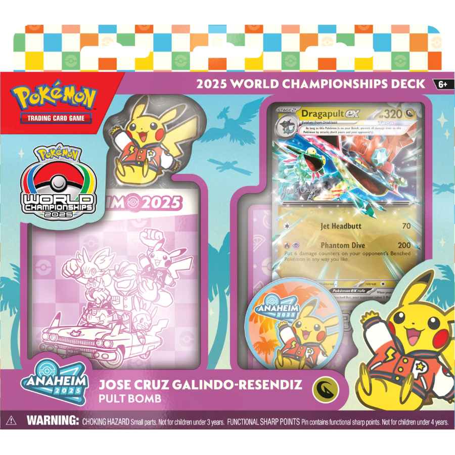 Pokemon TCG 2025 World Championships Deck Assorted