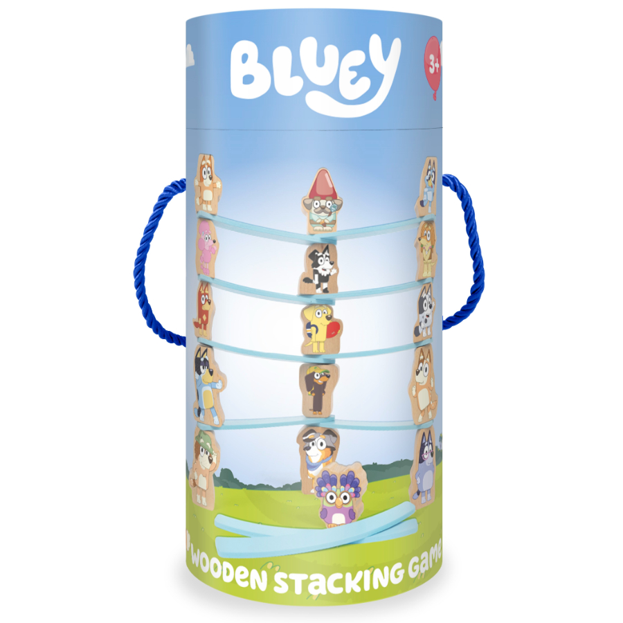 Bluey Wooden Stacking Game