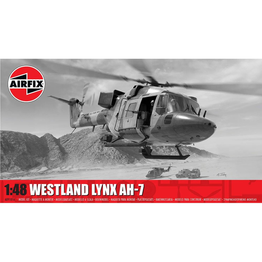 Airfix Model Kit 1:48 Westland Lynx AH-7