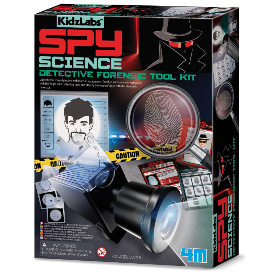 Kidz Lab Detective Forensic Tool Kit | Toy Brands A-K | Casey's Toys