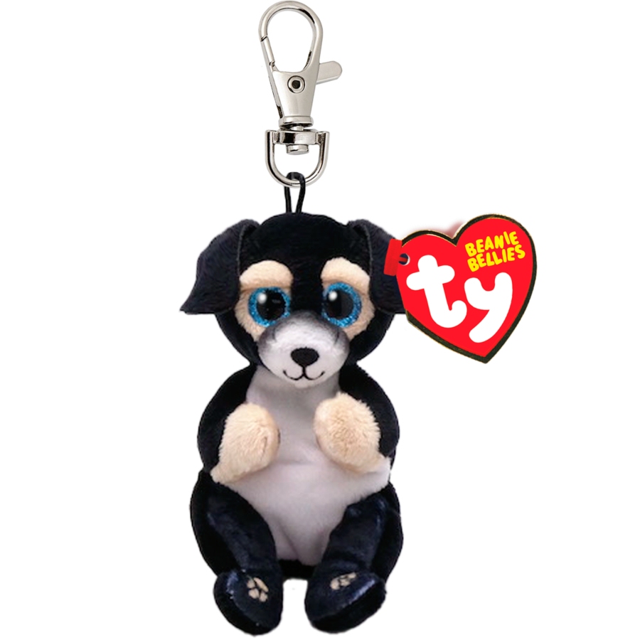 Beanie Boos Clips Ranger Black Dog