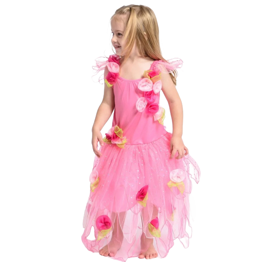 Crystal Fairy Dress Light Pink Medium
