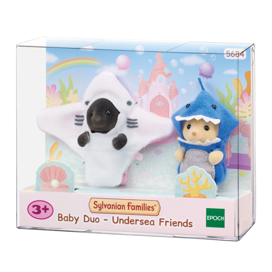 Sylvanian Families Baby Duo Undersea Friends
