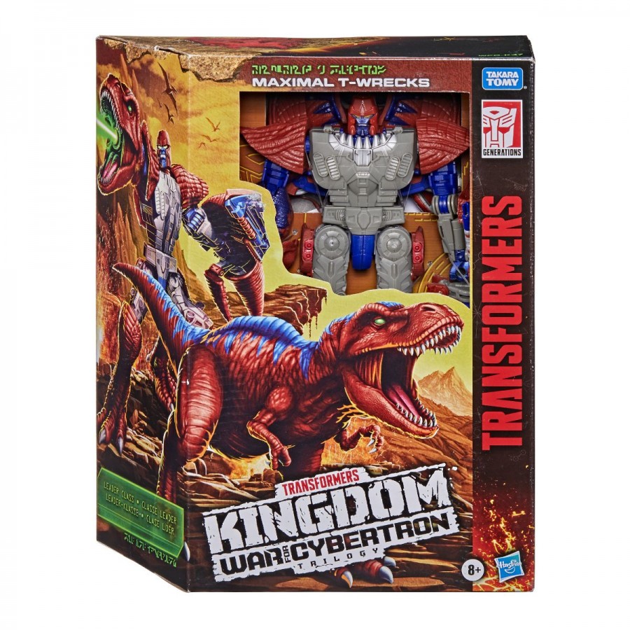 Transformers Leader T-Wrecks Maximal Tyrannosaurus