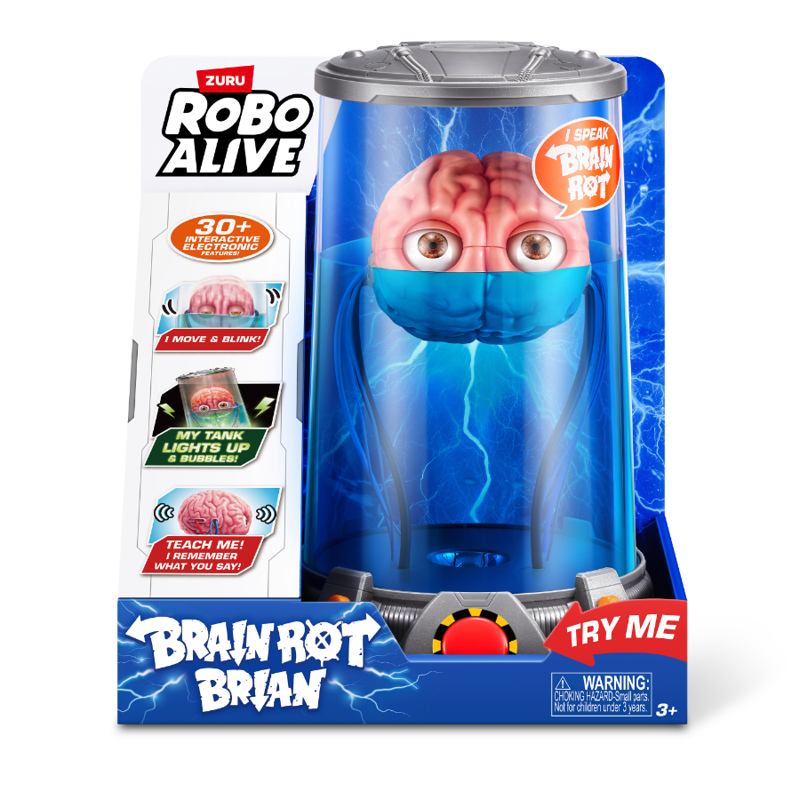 Robo Alive Brian The Interactive Brain