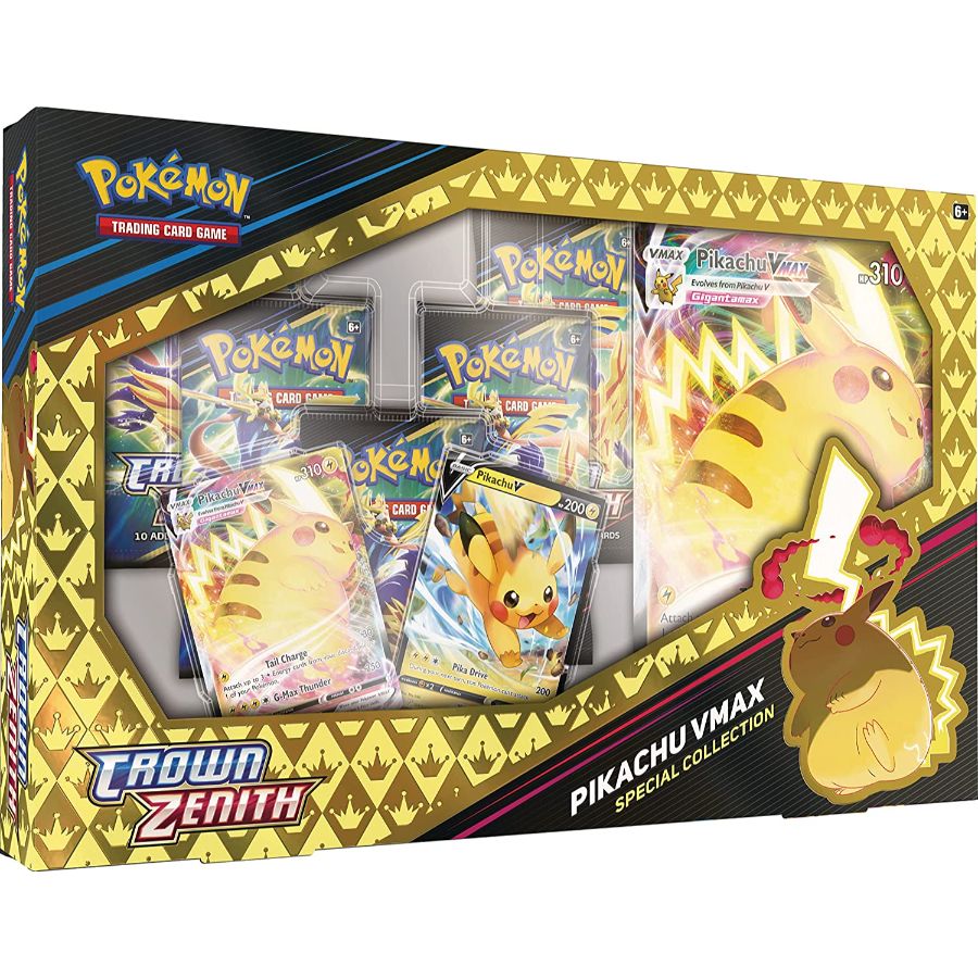 Pokemon TCG Crown Zenith Pikachu VMAX Box