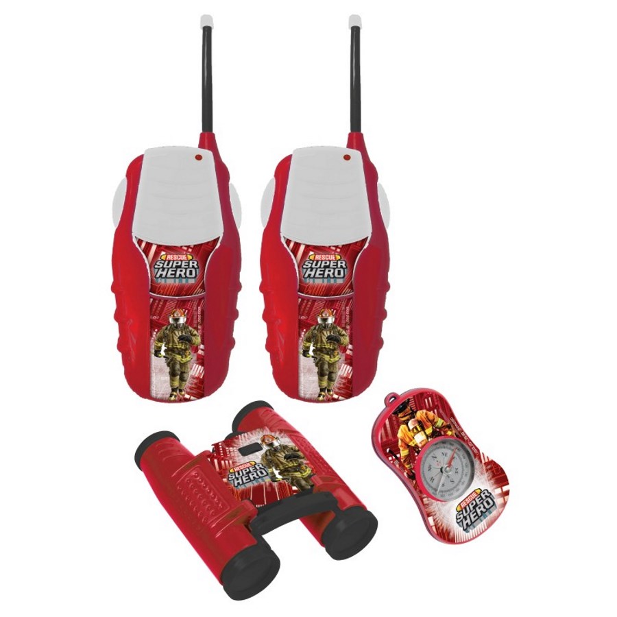 Super Hero Walkie Talkie Combo Set Assorted