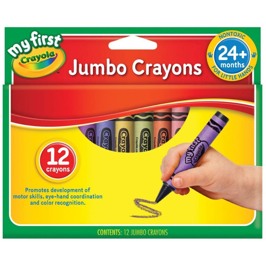 Crayola My First Jumbo Crayons 12 Pack