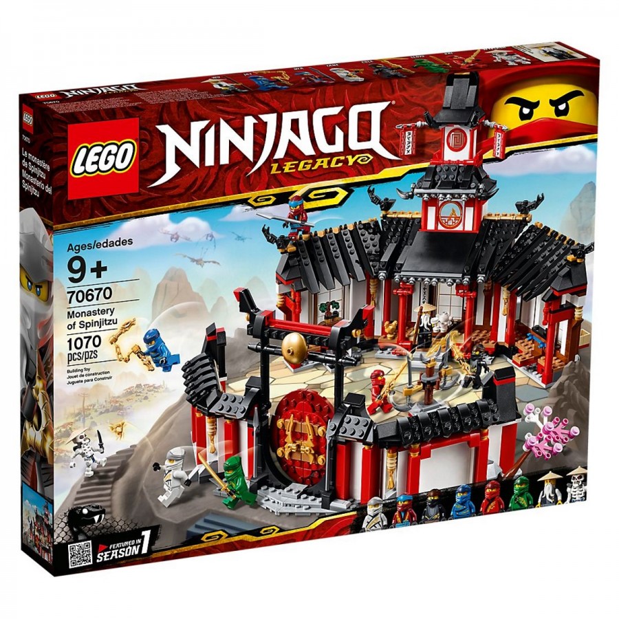 LEGO NINJAGO Monastery Of Spinjitzu