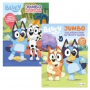 Bluey Jumbo Colouring & Activity Book Assorted