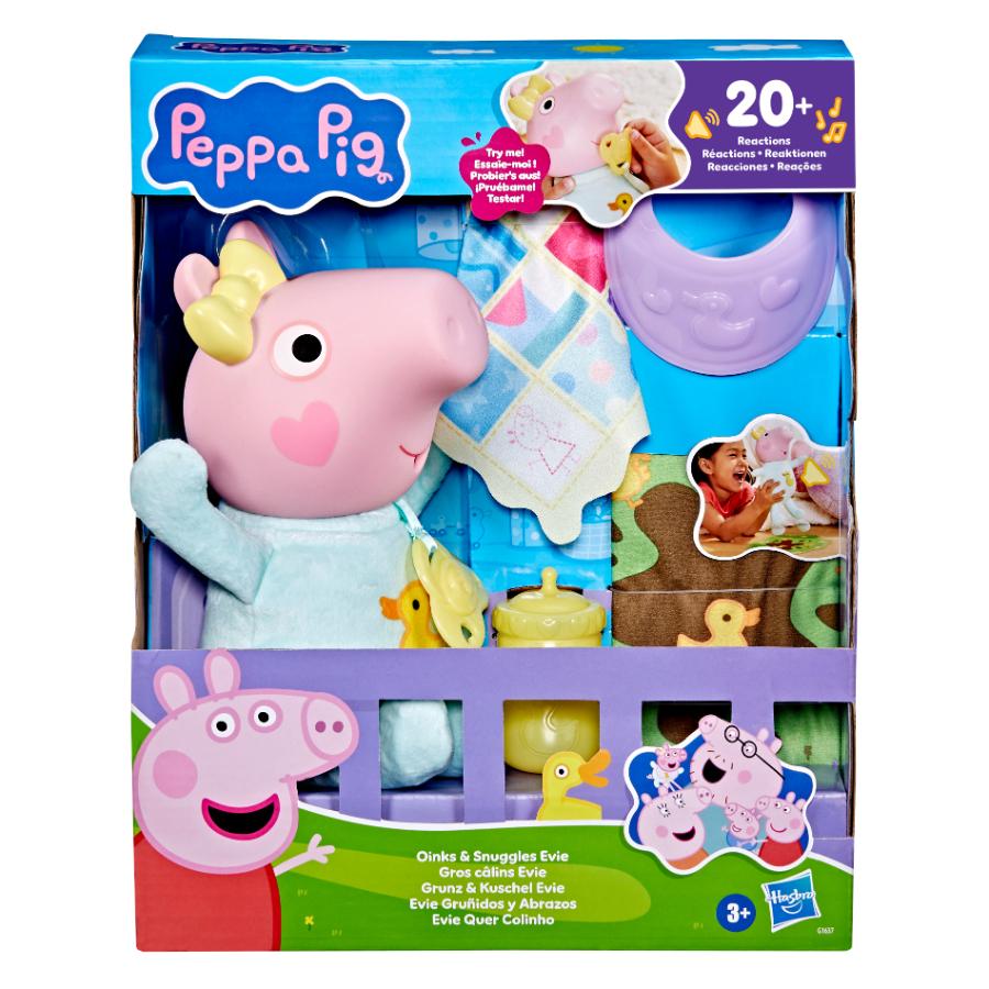 Peppa Pig Oinks & Snuggles Feature Figure