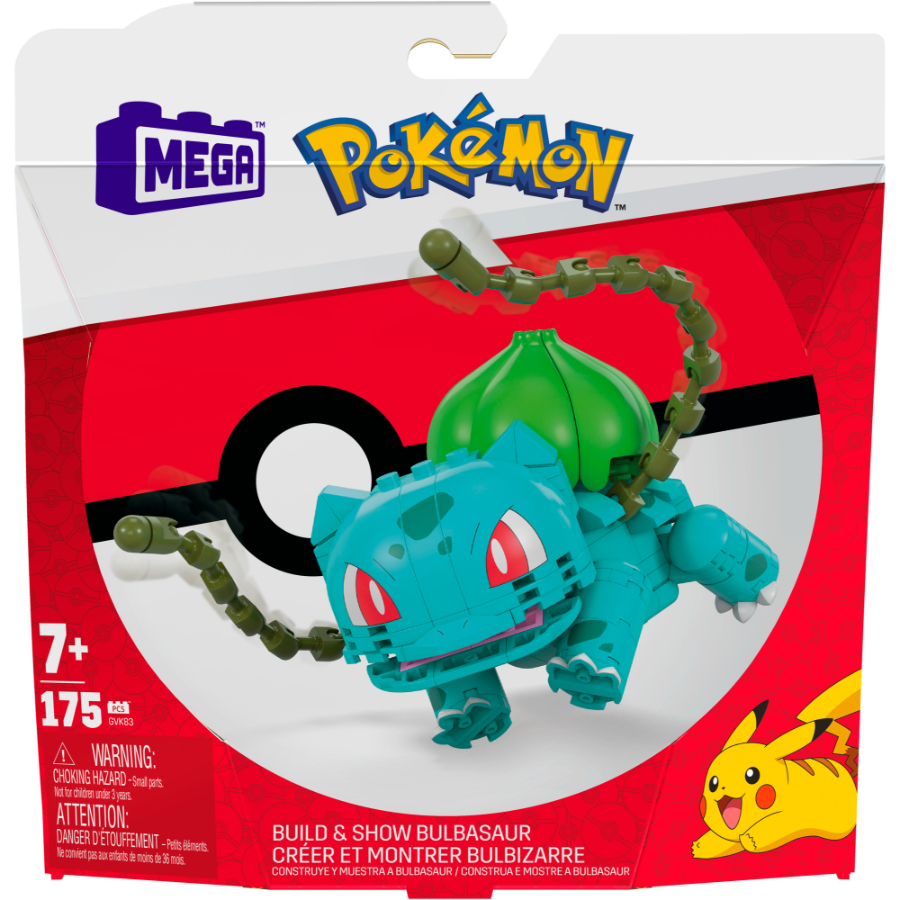 Mega Pokemon Build & Show Collection Assorted