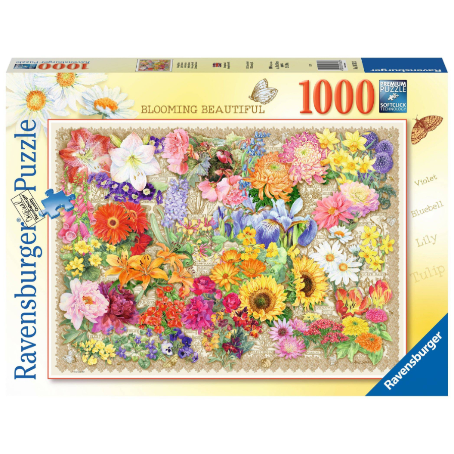 Ravensburger Puzzle 1000 Piece Blooming Beautiful SF
