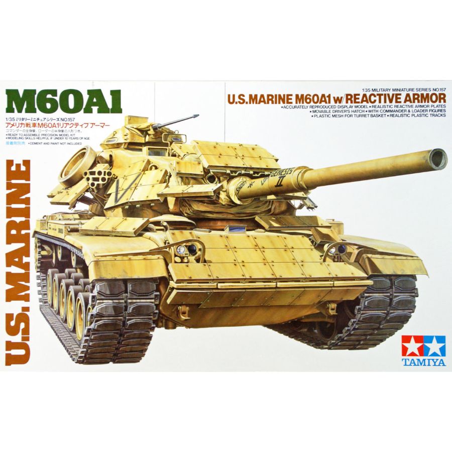 Tamiya Model Kit 1:35 US Marine M60A1